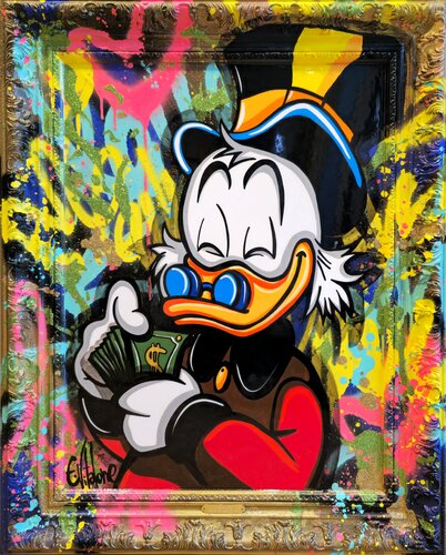 Pognon thérapie van Eddy Vitalone, Schilderij te koop op Singulart