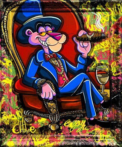 Life is very beautiful, don't you think? van Eddy Vitalone, Schilderij te koop op Singulart