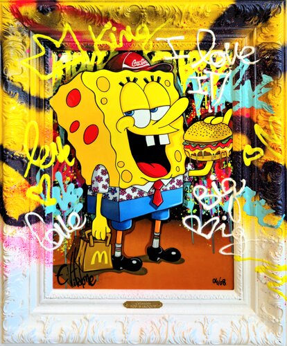 Menu maxi best of n°4/08 van Eddy Vitalone, Schilderij te koop op Singulart