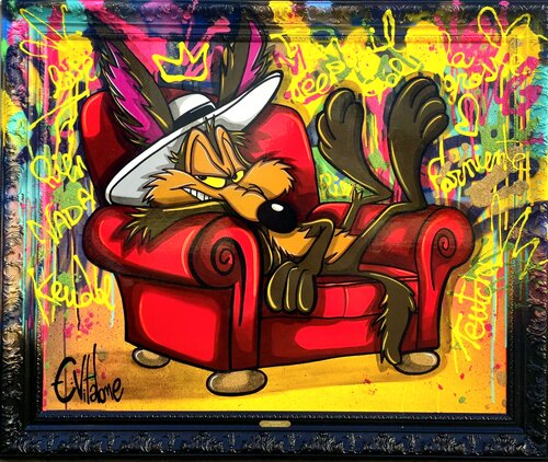 Comme un dimanche après midi by Eddy Vitalone, Painting for Sale on Singulart