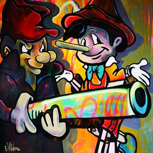 Le dernier mensonge de Eddy Vitalone, Pintura a la venta en Singulart