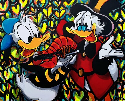Donald, Picsou et le homard Eddy Vitalone