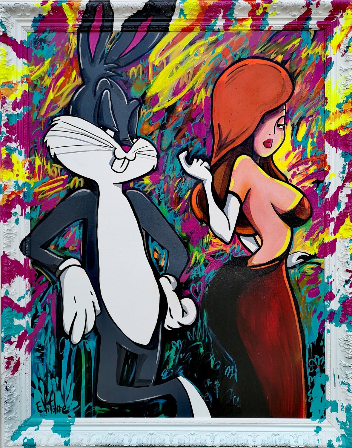 Ça va être chaud pour Bugs Bunny Eddy Vitalone