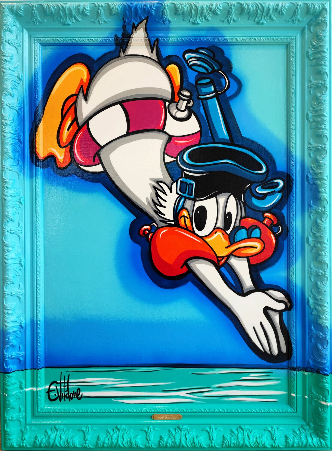 Le petit plongeon Eddy Vitalone