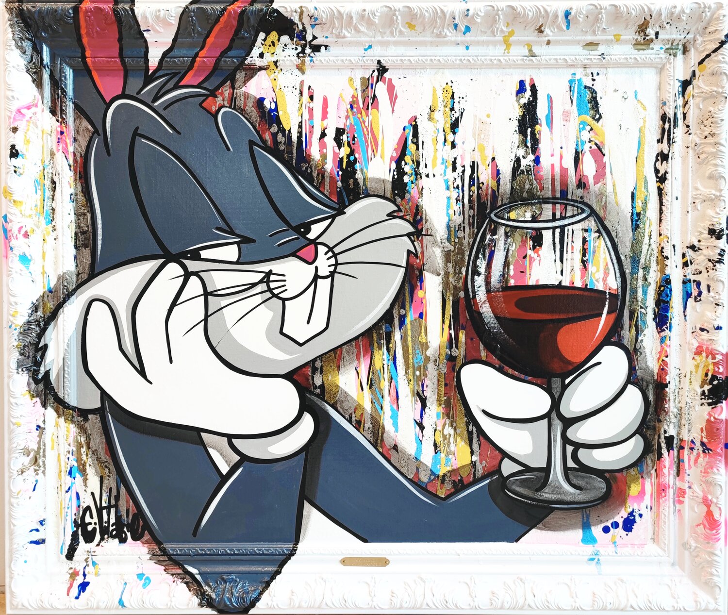 Bugs Bunny prefers red wine Eddy Vitalone