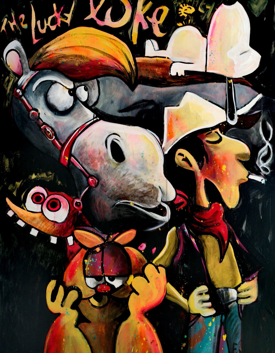 Lucky luke family Eddy Vitalone