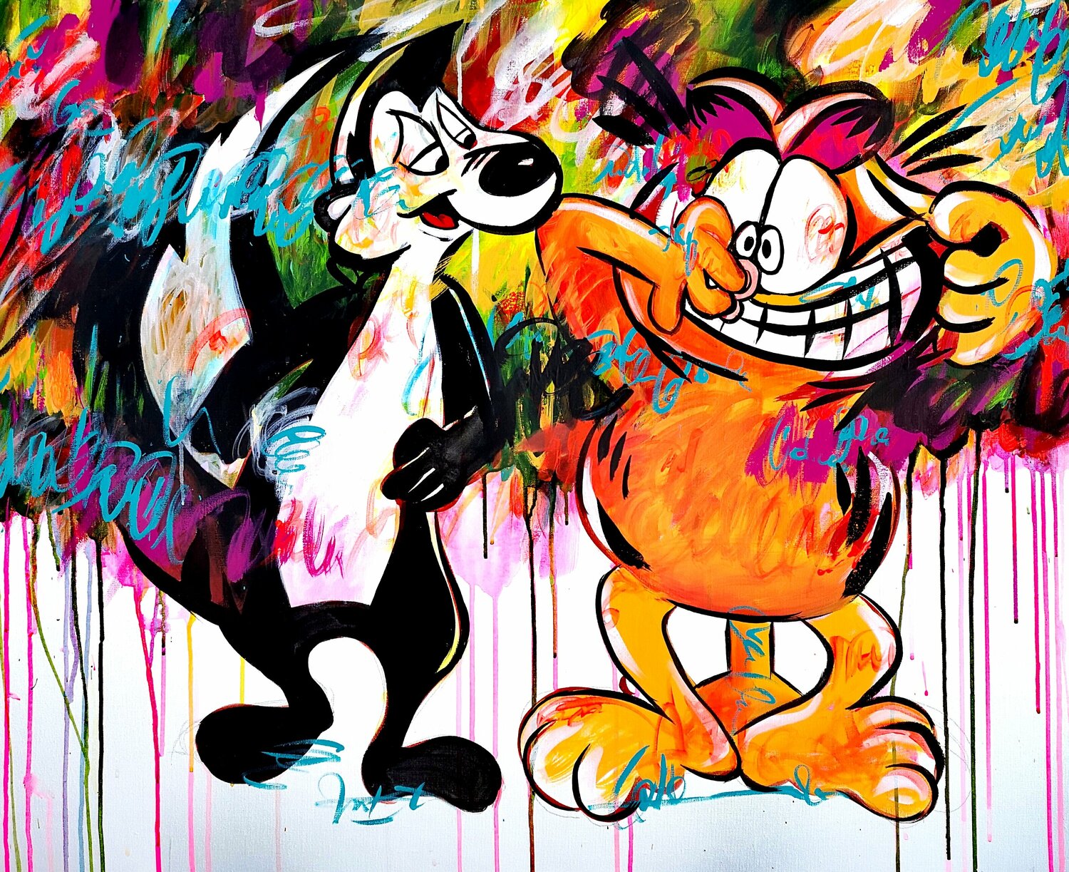 Garfield il dit que ça chlingue Eddy Vitalone