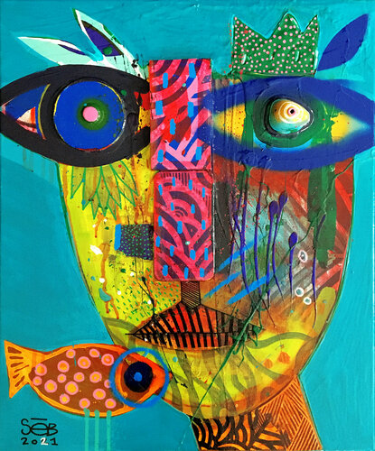 Garibaldi by Seb, Painting for Sale on Singulart