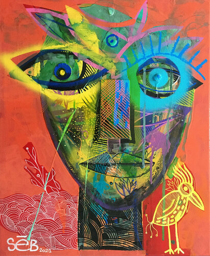 KuetZal van Seb, Schilderij te koop op Singulart