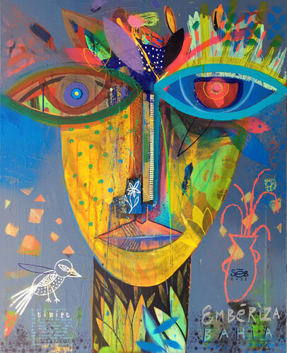 Embériza Bahia by Seb, Painting for Sale on Singulart