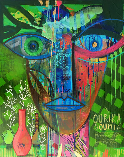 Ourika Soumia by Seb, Painting for Sale on Singulart