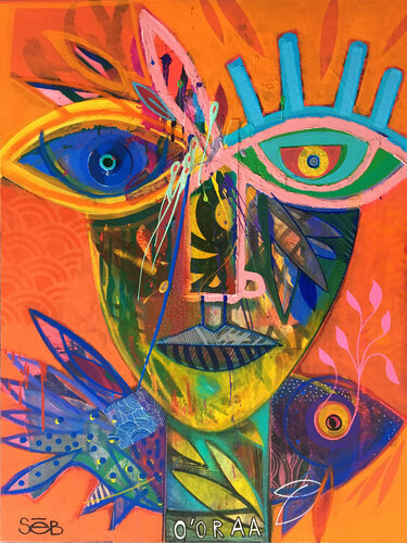 O'oraa di Seb, Pittura in vendita su Singulart