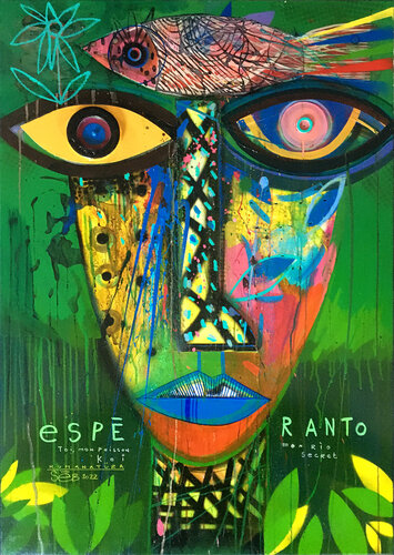 Espéranto di Seb, Pittura in vendita su Singulart