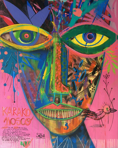 Karako Nosco di Seb, Pittura in vendita su Singulart