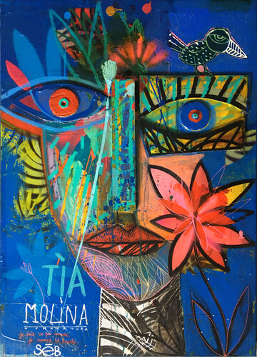 Tia Molina di Seb, Pittura in vendita su Singulart