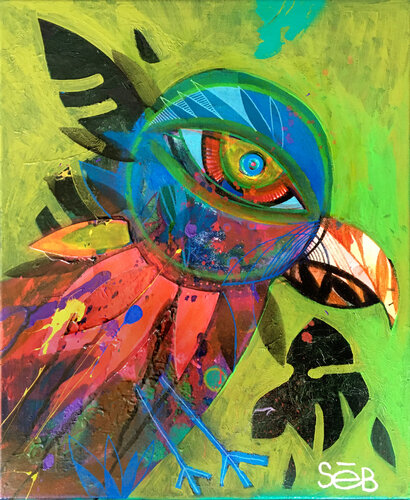 Eden Koko par Seb, Peinture en vente sur Singulart