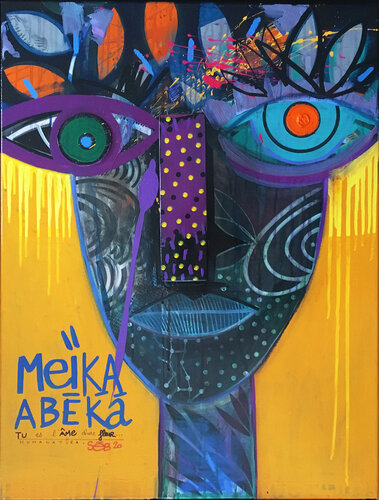 Meïka Abéka di Seb, Pittura in vendita su Singulart