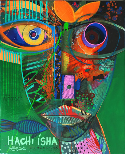 Hachi Isha di Seb, Pittura in vendita su Singulart
