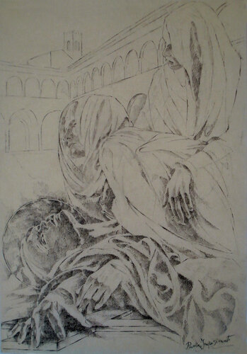 VERSO L'ETERNITÀ di Paola Imposimato, Disegno in vendita su Singulart