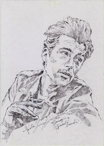 OMAGGIO A GIOVENTÙ BRUCIATA by Paola Imposimato, Drawing for Sale on Singulart