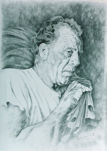 IL FORNAIO par Paola Imposimato, Dessin en vente sur Singulart