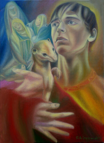 IL PITTORE STRAVAGANTE van Paola Imposimato, Schilderij te koop op Singulart