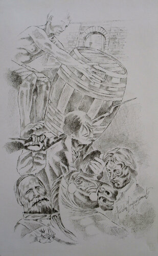 EROI E TRADIZIONI (2) par Paola Imposimato, Dessin en vente sur Singulart