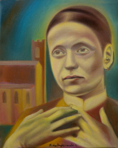 LA FONDATRICE DELLE SORELLE DEI POVERI by Paola Imposimato, Painting for Sale on Singulart