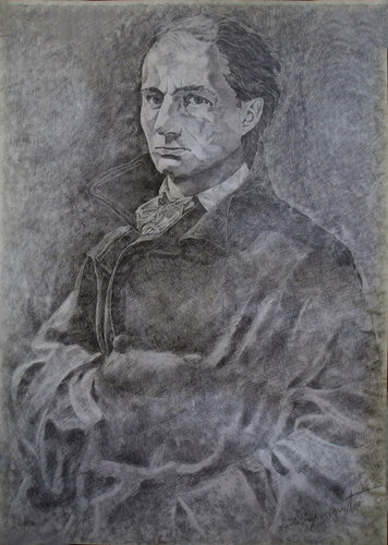 IL POETA MALEDETTO by Paola Imposimato, Drawing for Sale on Singulart