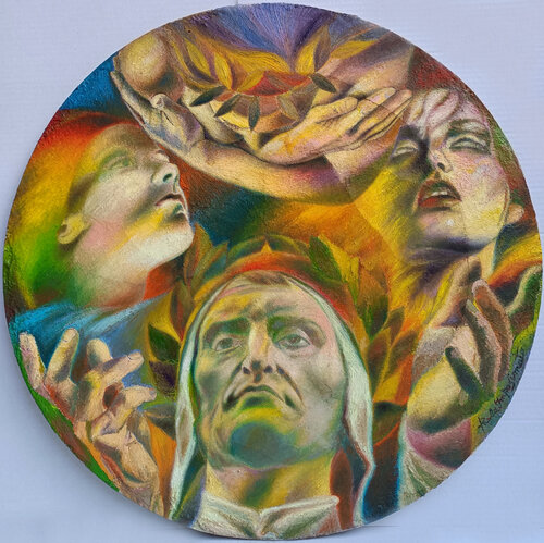 IL POETA E L'EQUILIBRIO TRA GLI OPPOSTI de Paola Imposimato, Pintura a la venta en Singulart
