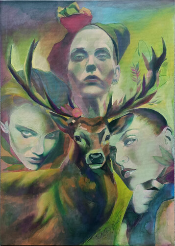 I SUSSURRI DELLE FATE de Paola Imposimato, Pintura a la venta en Singulart