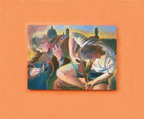 IN ATTESA DELL' ALBA de Paola Imposimato, Pintura a la venta en Singulart