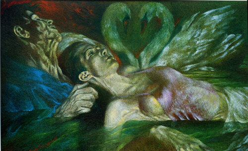 SIEGFRIED E ODETTE by Paola Imposimato, Painting for Sale on Singulart
