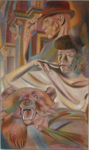 UN'AMICIZIA PARTICOLARE de Paola Imposimato, Pintura a la venta en Singulart