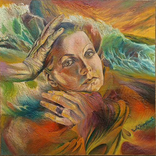 OMAGGIO A GRETA GARBO by Paola Imposimato, 회화 for Sale on Singulart