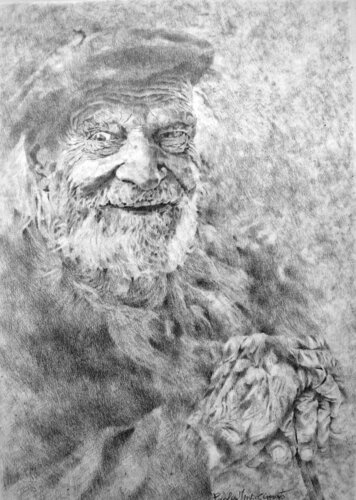 OMAGGIO A GIUSEPPE UNGARETTI di Paola Imposimato, Disegno in vendita su Singulart