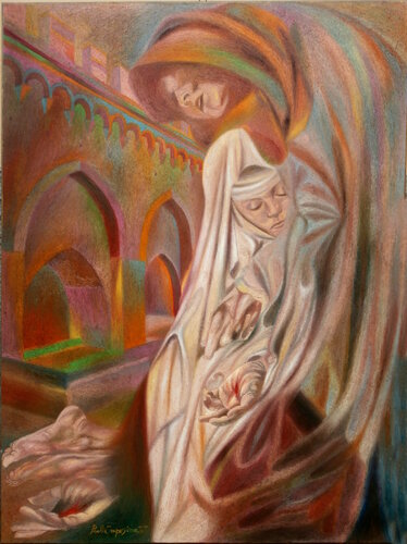 LE STIMMATE von Paola Imposimato, Malerei kaufen auf Singulart