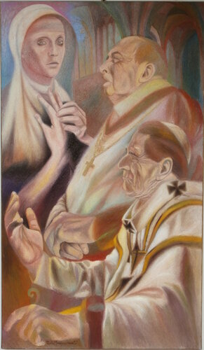 L'ATTIVITÀ DIPLOMATICA de Paola Imposimato, Pintura a la venta en Singulart