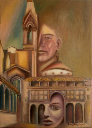 SGUARDI NELL' ANTICA BELLEZZA van Paola Imposimato, Schilderij te koop op Singulart