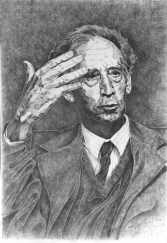 OMAGGIO A MARIO LUZI by Paola Imposimato, Drawing for Sale on Singulart