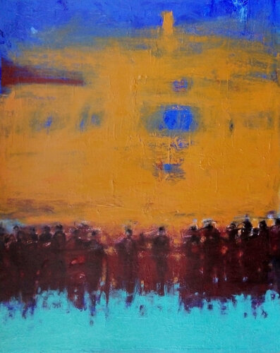 De la serie trashumancia. by Martin Miranda, Painting for Sale on Singulart
