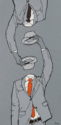 Grey n.43 van Marcin Lenczowski, Schilderij te koop op Singulart