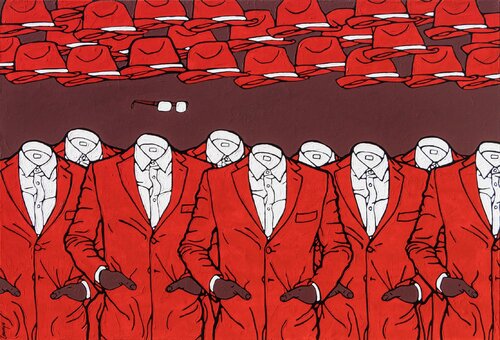 Red n.36 van Marcin Lenczowski, Schilderij te koop op Singulart