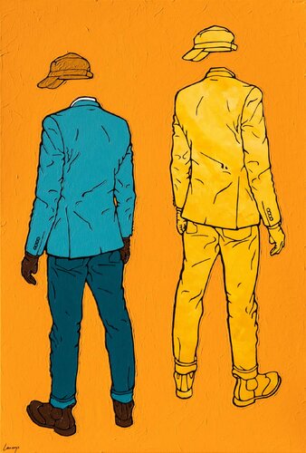 Ego II van Marcin Lenczowski, Schilderij te koop op Singulart