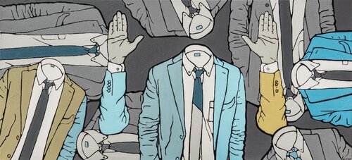 Spare, spare parts von Marcin Lenczowski, Malerei kaufen auf Singulart