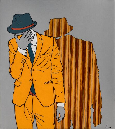 Yellow no 45 by Marcin Lenczowski, Painting for Sale on Singulart