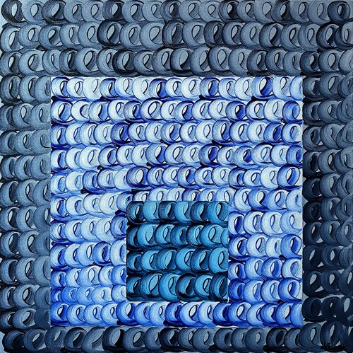 Blue-Blue-Blue Veronica Russek