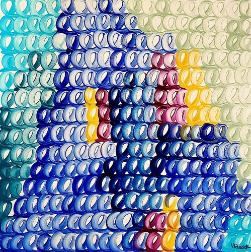 Untitled von Veronica Russek, Malerei kaufen auf Singulart