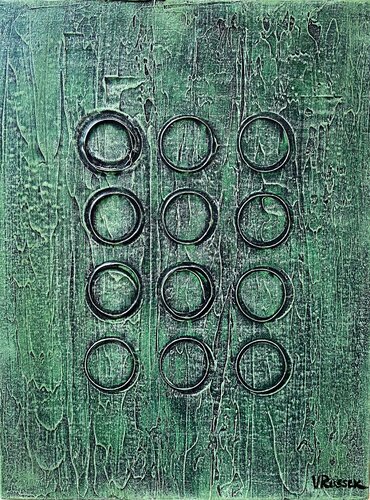 Green No.12 von Veronica Russek, Malerei kaufen auf Singulart