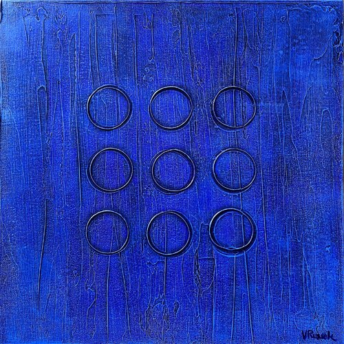 Blue No.9 von Veronica Russek, Malerei kaufen auf Singulart